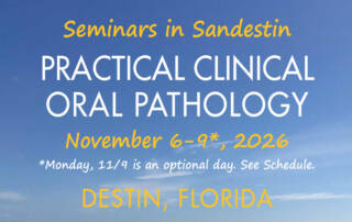 Sandestin - CE Course Nov. 2026